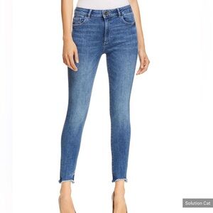 DL1961 Farrow Burton high rise skinny jeans 27